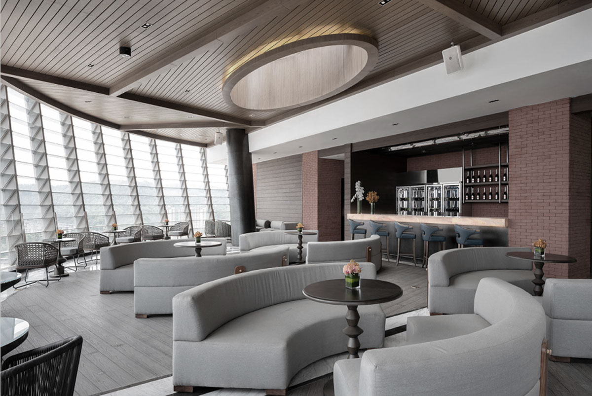 未來智能風(fēng)格的高端酒店設(shè)計，將科技與人性化設(shè)計巧妙融合